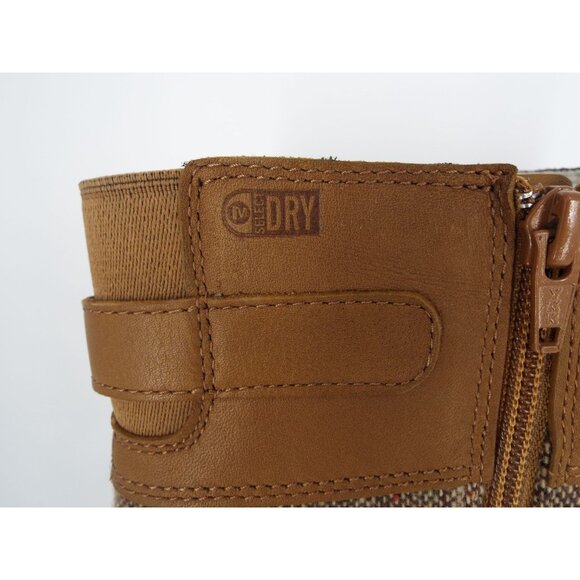 Merrell Haven Caramel Brown Tweed Tall Buckle Boots - Picture 12 of 12